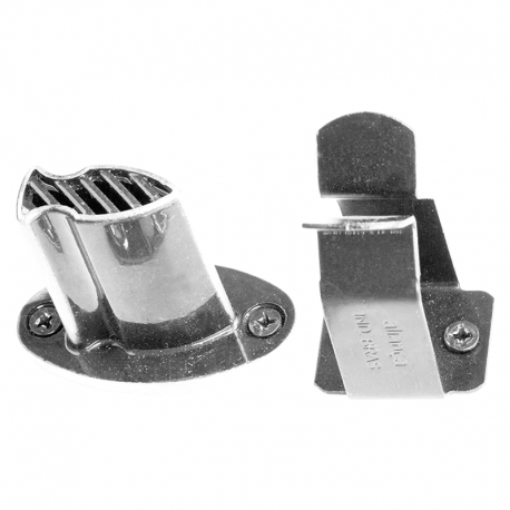 Fixador para Porta/Piso 86151/3 Niquelado ALIANÇA