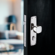 Fechadura Inox Classic Externa 55mm 3600/13 Inox Polida ALIANÇA