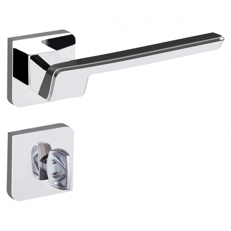 Fechadura Vega Roseta WC 4743 Cromada ALIANÇA