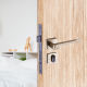 Fechadura Vega Roseta Externa 4741 Bronze Latonado ALIANÇA