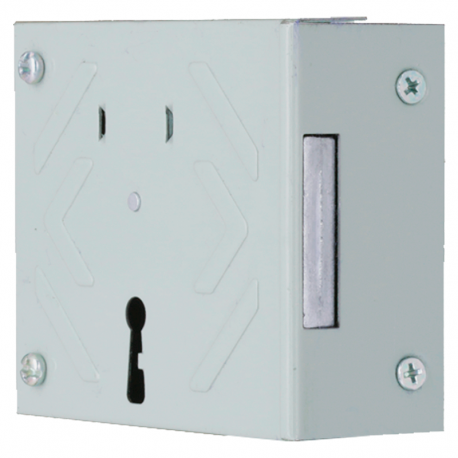 Fechadura Tipo Caixão Cinza F1072 ALIANÇA