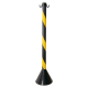 Pedestal Plástico 90cm Preto/Amarelo VONDER