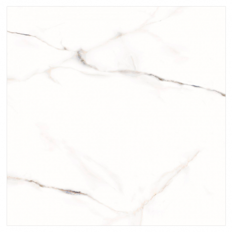 Porcelanato 71x71cm Calacata Gold PTR71084 Polido Extra VIA ROSA