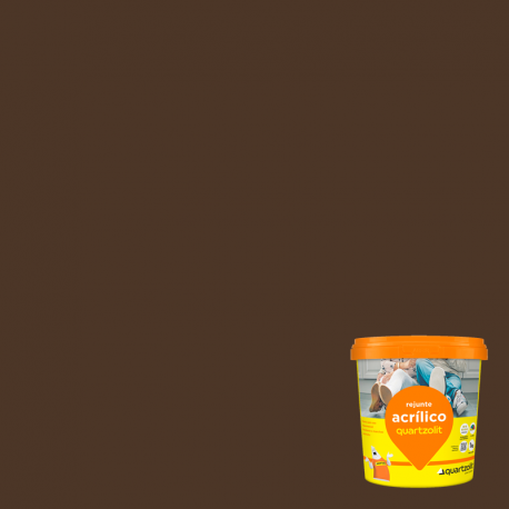Rejuntamento Acrílico 1kg Marrom Café QUARTZOLIT