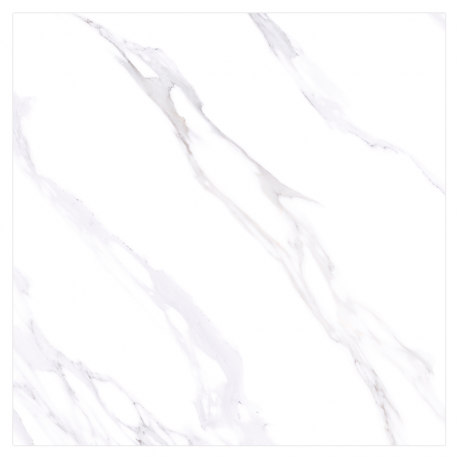 Porcelanato 92x92 Bianco Carrara Marmo 920024 Natural Extra VILLAGRES