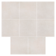 Porcelanato 90x90 Munari Branco Acetinado Extra ELIANE