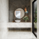 Porcelanato 90x90cm Olimpo White Cetim Acetinado Extra INCESA