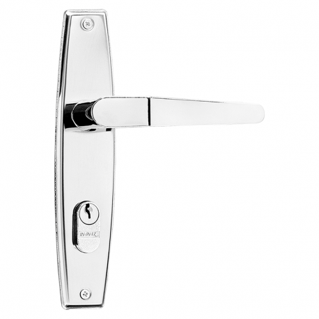 Fechadura Fit Espelho 40mm Externa MZ560 3410 Cromada PAPAIZ