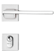 Fechadura Design Roseta 55mm Externa MZ440 R202 Cromado PAPAIZ
