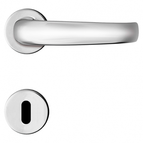 Fechadura Standard Roseta 40mm Interna MZ820 R64 Cromado PAPAIZ