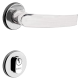 Fechadura Standard Roseta 55mm Externa MZ950 R60 Cromo Acetinado PAPAIZ