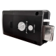 Fechadura de Sobrepor Eletrônica Smart Lock SL125 Preto Fosco PAPAIZ