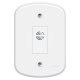 Campainha Cigarra Bivolt com Pulsador Blanc 4371 FAME
