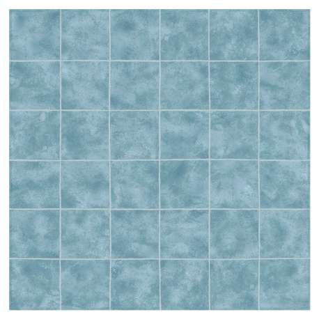 Porcelanato 72x72cm Aquarela Blue BR72117 Brilhante Extra VIA ROSA