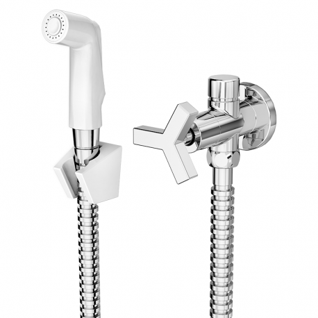 DUCHA HIGIENICA COM DERIVACAO LINHA UP CROMADO CELITE