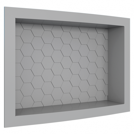 Nicho Injetado Max 27x40x9,5cm Cinza COZIMAX