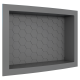 Nicho Injetado Max 27x40x9,5cm Chumbo COZIMAX