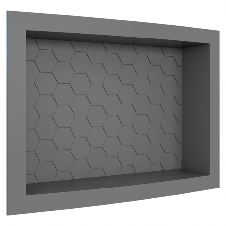 Nicho Injetado Max 27x40x9,5cm Chumbo COZIMAX
