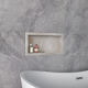 Nicho Diamante Porcelanato 30x60x10cm Bege COZIMAX