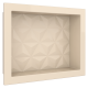 Nicho Mármore Sintético Texturizado 30x40x10cm Bege COZIMAX