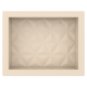 Nicho Mármore Sintético Texturizado 30x40x10cm Bege COZIMAX