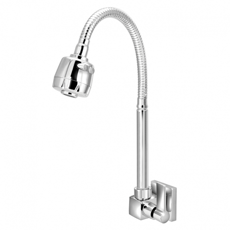 Torneira para Cozinha de Parede Premium Gourmet 1/4V C75 2706 Cromada STOC