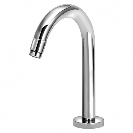 Torneira para Lavatório de Mesa Tubo Redondo Bica Baixa 23mm 1240 Cromada STOC