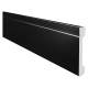 Rodapé Friso 100x13mm Barra 2m FZ10 Preto GART