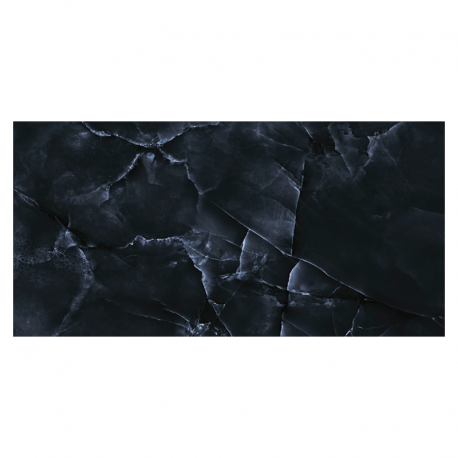 Porcelanato 62x121cm Pérola Negra HPO120125 Polido Extra HELENA