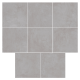 Porcelanato 80x80cm Habitar Nebbia Acetinado Extra INCESA