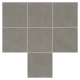 Porcelanato 80x80cm Essence Cinza Polido Extra INCESA