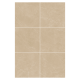 Porcelanato 80x80cm Essence Bege Polido Extra INCESA