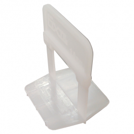 Espaçador para Nivelamento 1mm com 200 Peças ESP/15 Branco FIXTIL