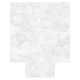 Porcelanato 60x120cm Lâmina Marmo Real Polido Extra INCEPA