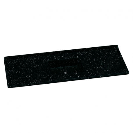 Pia de Granito Sintético Standart Granitada 150x55cm Preta A.J.RORATO