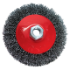 Escova Circular Latonada Ondulada Rosca M14 100mm MTX