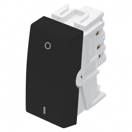 Interruptor Bipolar Simples Habitat 20A/250V 4031 Preto FAME