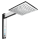 Chuveiro Acqua Century Digital 7500W 220V Preto/Cromado LORENZETTI