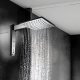 Chuveiro Acqua Century Digital 7500W 220V Preto/Cromado LORENZETTI