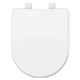 Assento Duraguard/Luna/Speciale Polipropileno Soft Close Branco TUPAN