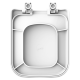 Assento Misti Polipropileno Soft Close Branco TUPAN