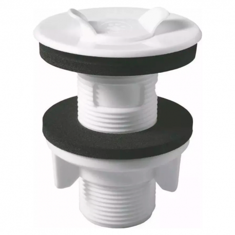 Válvula Plástica para Lavatório 7/8'' Branca TIGRE