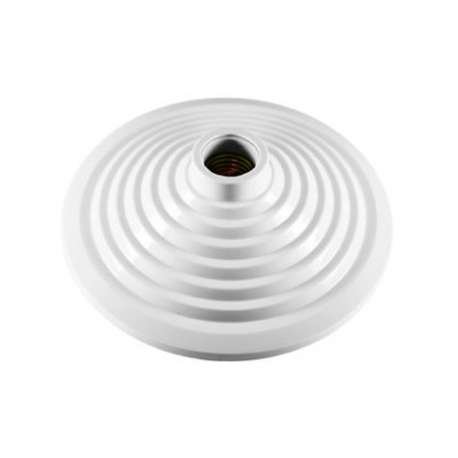 Plafonier Plástico MC com Soquete E-27 Branco 854001/500 PAVILONIS