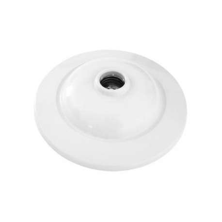 Plafonier Plástico DVP com Soquete E-27 Branco 858001/500 PAVILONIS