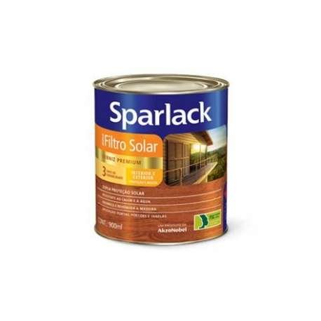Verniz Triplo Filtro Solar Premium Mogno Avermelhado 0,9L SPARLACK