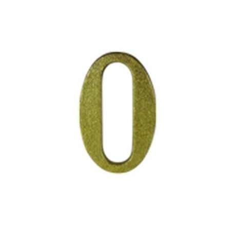 Número Plástico Dourado para Apartamento Nº0 660010/600 PAVILONIS