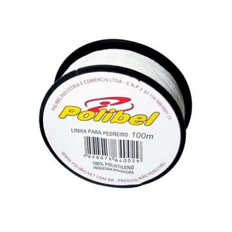 Linha Pedreiro 100m Nylon POLIBEL