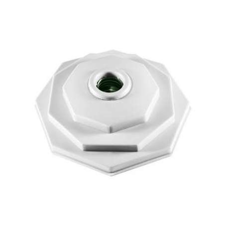 Plafonier Plástico 910 com Soquete E-27 Branco 891001/500 PAVILONIS