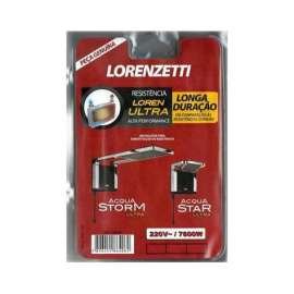 Resistência para Ducha Acqua Duo, Acqua Storm e Acqua Star 220V 7800W 3065-B LORENZETTI