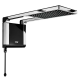 Chuveiro Acqua Storm Ultra Preto e Cromado 6800W 220V LORENZETTI
